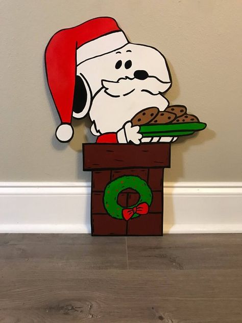 Snoopy Christmas Yard Art Decorations/ Peanuts/ Charlie Brown Charlie Brown Christmas Decorations, Snoopy Christmas Decorations, Teaching Theme, Diy Christmas Door Decorations, Newspaper Cartoons, Christmas Door Decorating Contest, Christmas Classroom Door, Peanuts Charlie Brown Snoopy, Christmas Cutouts