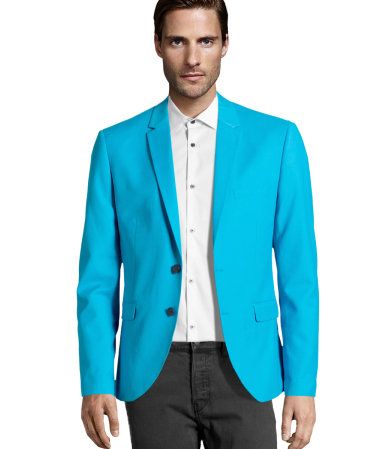 Turquoise blazer Bright Blazer, Turquoise Blazer, Men's Outfits, List Ideas, Christmas List, Online Fashion, Men's Blazer, Trendy Outfits, Suit Jacket