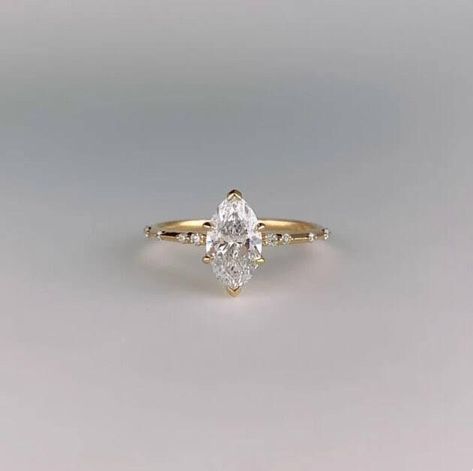 Marquise wedding rings