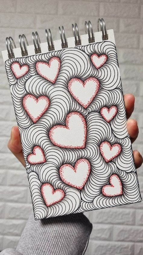 Rokia Love | Heart Series zentangle inspired art #zentangledaily #zentanglepatterns #zenartchallenge #zentangleideas #zentanglelove #zentangles… | Instagram Drawing Ideas Zentangle, Art Drawings Colorful, Zentangle Art Ideas Creative, Doodle Drawings Zentangle Patterns, Trippy Doodle Art, Designs To Draw Patterns, Unique Zentangle Drawings, Mark Making Art, Doodle Art Ideas