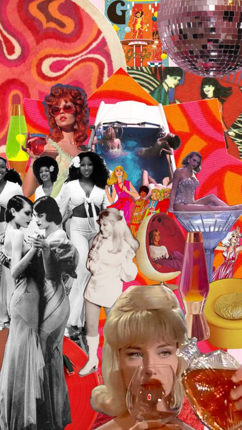 Funky Theme Party, Artsy Party Theme, 60s Theme Party Food, Swinging Sixties Party, Swinging 60s Party, 60s Bday Party, 60s Aesthetic Party, 60s Party Ideas, 18th Themes