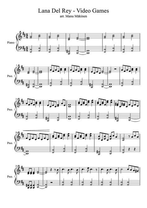 Piano Sheet Music With Letters, Music Theory Piano, Sheet Music With Letters, Lana Del Rey Video, Clarinet Music, Song Notes, Piano Music Lessons, Clarinet Sheet Music, Easy Piano Songs