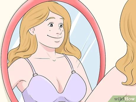 4 Ways to Stuff Your Bra - wikiHow Diy Pushup Bras, How To Stuff Your Bra Tips, How To Make A Regular Bra Into A Push Up, Push Up Bra Hacks Diy Ideas, How To Make Pushup Bras Diy, Diy Push Up Bra Tutorials, How To Make A Push Up Bra, Pushup Bra Hacks, Diy Bra Tutorials