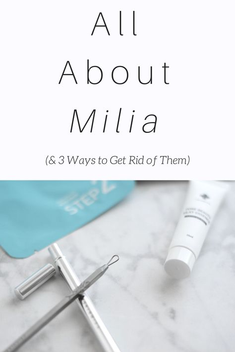 They may have been the bane of your skincare life, but in order to get rid of them, you’ve got to get familiar with milia. Here, some easy ways to finally get smooth, bump-free skin. How To Get Rid Of Milia On Face, Milia Removal Diy, Millia Removal, Forehead Bumps, Skin Bumps, Loving Your Body, Skin Care Regimen, Face Cream, Bump