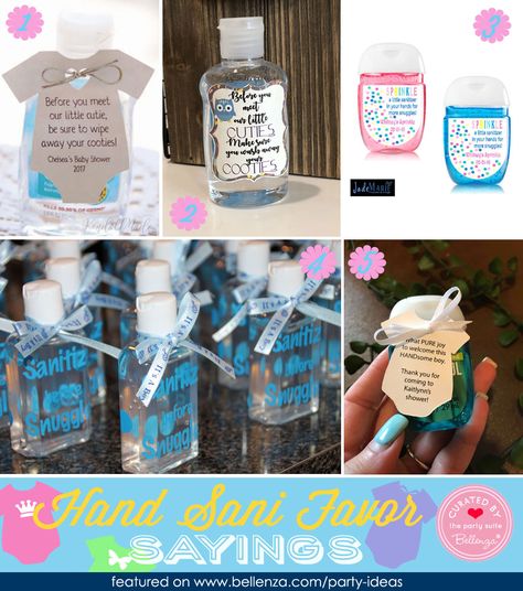 Hand Sanitizer Sayings, Hand Sanitizer Gift Ideas, Hand Sanitizer Baby Shower Favor, Hand Sanitizer Favors, Baby Shower Cake Sayings, Puppy Baby Shower, Hand Sanitizer Gift, Baby Shower Hand Sanitizer, Prayer For Baby