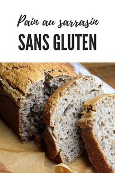 Gluten Desserts, Pain Sans Gluten, Lactose Free Recipes, Cooking Bread, Keto Vegan, Vegan Bread, Foods With Gluten, Lactose Free, Gluten Free Bread