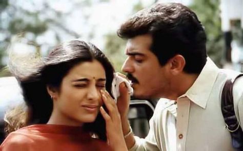 Kandukonden Kandukonden Ajith, Kandukonden Kandukonden Movie Images, Famous Child Actors, Ajith Kumar, Movie Pic, Romantic Couples Photography, Romantic Films, Indian Express, Ensemble Cast