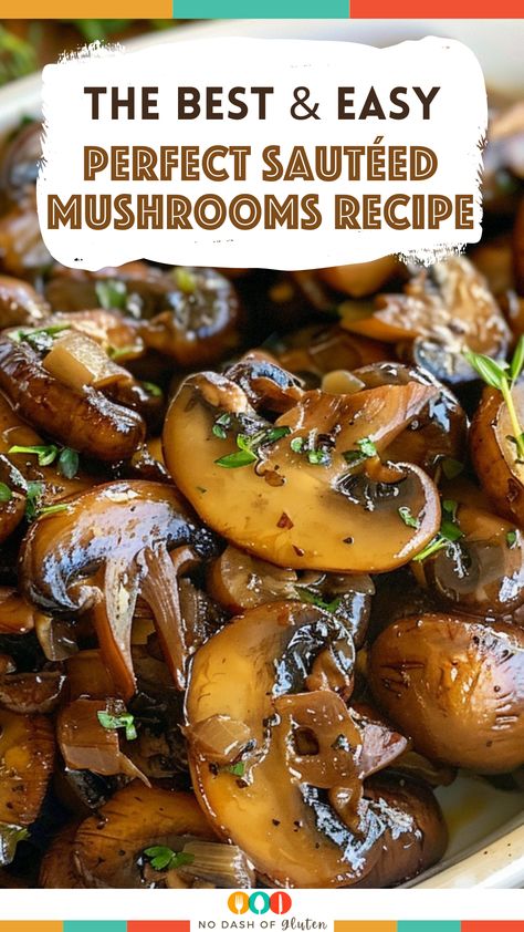 Sauteed Mushrooms And Peppers, Frozen Mushrooms Recipes, Sliced Mushroom Recipes, Asian Mushroom Recipes, Mushrooms For Steak, Sauteed Mushrooms For Steak, Gourmet Sides, Teriyaki Mushrooms, Mushrooms Recipes