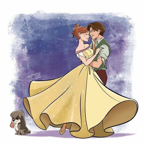 Anastasia Disney, Disney Anastasia, Anastacia Disney, Paris Drawing, Anastasia Fanart, Anastasia Movie, Non Disney Princesses, Princess Anastasia, Dress Paris