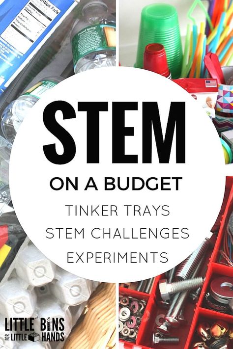 Stem Ideas For Kids, Stem Bins, Kids Stem Activities, Homeschool Stem, Science Experience, Kindergarten Stem, Preschool Stem, Stem Ideas, Teaching Stem