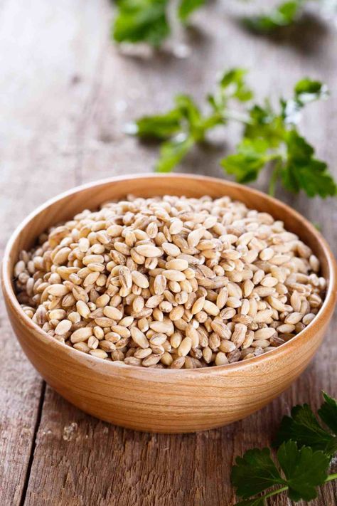 13 BEST BARLEY RECIPES THAT ARE EASY TO MAKE Share Pin Jump to Recipe - Print Recipe Barley is a healthy whole grain that is an excellent source of vitamins, minerals, and fiber. It’s a popular ingredient to add to soups, stews and salads. We’ve collected 13 of the best barley recipes for you to make at home. Recipes With Barley, Barley Recipes, Chicken Barley Soup, Vegetable Barley Soup, Barley Grain, Barley Recipe, Barley Salad, Beef Barley, Beef Barley Soup