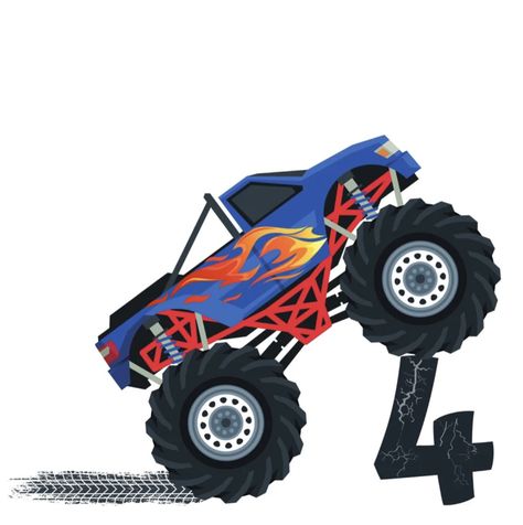 Birthday Monster Truck, Race Bibs, Birthday Png, Medal Display, Fourth Birthday, Monster Jam, Birthday Boy Shirts, Boys Birthday, Third Birthday