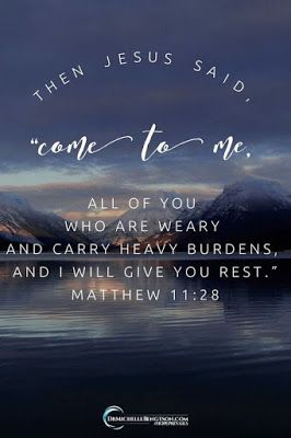 Christi's Creative Crew My Burden Is Light, Woord Van God, Faith Encouragement, Faith Scripture, Jesus Said, Come To Me, After Life, Biblical Quotes, Favorite Bible Verses