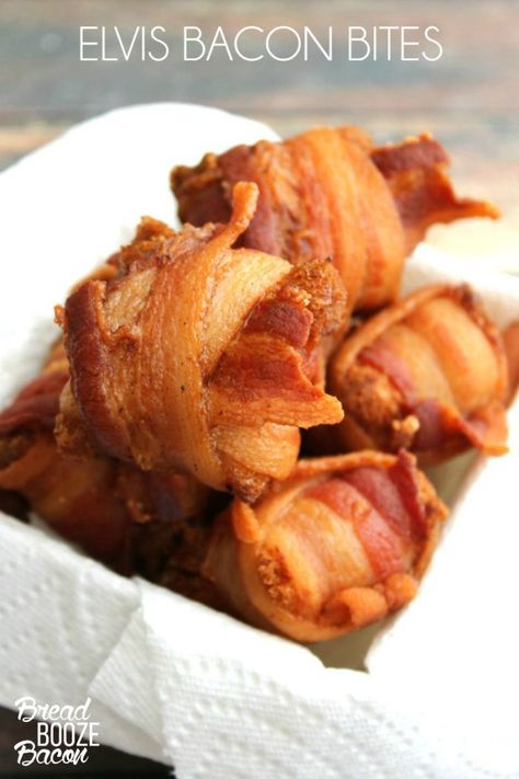 Bacon Bites, Bread Booze Bacon, Bacon Appetizers, Bacon Lover, Banana Bites, Football Food, Jalapeno Poppers, Bacon Recipes, Bacon Wrapped