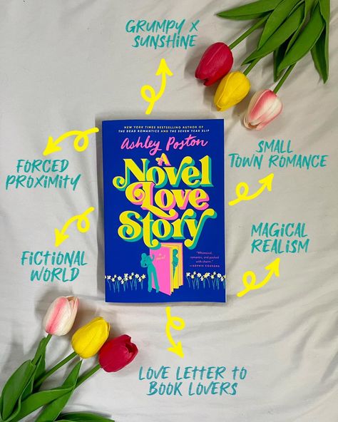 “Love was tricking yourself into doing something you didn’t want to do, because you loved the person who did. Love was a bunch of small things that added up to bigger things. Love was feeling valued. Just the way you were” Ashley Poston’s A Novel Love Story is a love letter to book lovers in every sense. It was written for everyone who has ever wanted to escape into a fictional world and for romance enthusiasts. No one does romance like Ashley Poston, and this book is no exception. She alway... Books About One Sided Love, A Novel Love Story, A Novel Love Story Ashley Poston, Love Books Aesthetic, Cute Romance Books, Love Story Books, Bookstore Owner, Ashley Poston, Reading Story Books