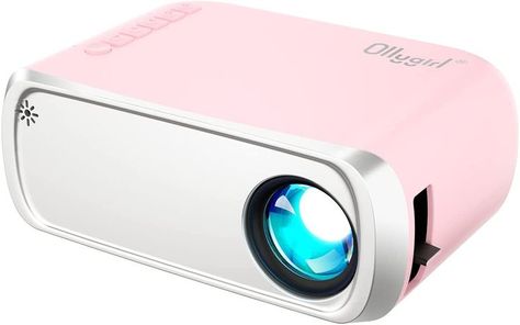 Ollygirl Outdoor Projector, LED Aesthetic Video Mini Projector for Outdoor Movies Compatible with HDMI, USB, Laptop, TV Stick, iOS and Android Phone #Projectors #Portableprojector #OllygirlOutdoorProjector #Ollygirl #OutdoorProjector #VideoMiniProjector #MiniProjector Led Aesthetic, Outdoor Movies, Phone Projector, Outdoor Projector, Best Printers, Mini Projector, Movie Projector, Mini Printer, Photo Store