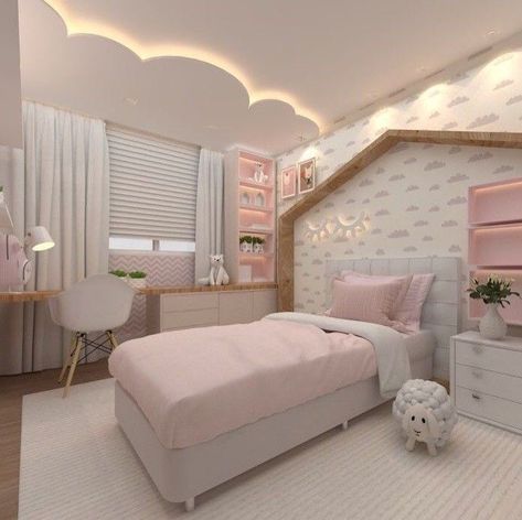 Baby Zimmer Ikea, Kids Bedroom Designs, Kids Interior Room, Girl Bedroom Designs, Girl Bedroom Decor, Room Design Bedroom, Baby Bedroom, Kids Room Design