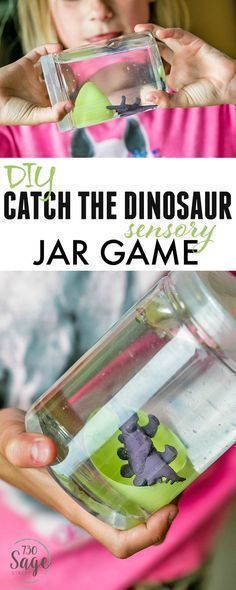 24 Great Ideas for Sensory Bottles or Calm Down Toys #anxietytoys #sensorybottles #toddlercrafts #diyideas #classroomcrafts Dinosaur Preschool Crafts, Preschool Dinosaurs, Dinosaur Preschool, Dinosaur Sensory, Dinosaur Week, Bottle Game, Dinosaur Theme Preschool, Jar Games, Games For Preschoolers