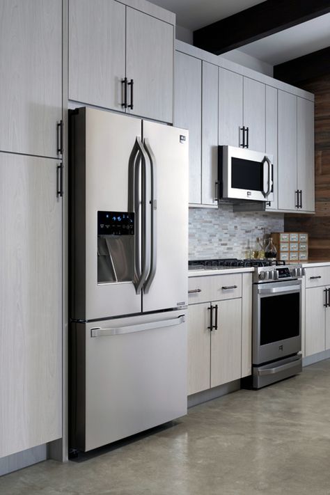 When decorating your kitchen, make sure all the appliances are up-to-date. Cabinet Depth Refrigerator, Top Appliances, Counter Depth French Door Refrigerator, Lg Appliances, Slide In Range, Counter Depth Refrigerator, Stainless Appliances, French Door, French Door Refrigerator