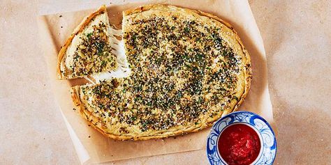 Mozzarella-Stuffed Garlic-and-Herb Bread | Martha Stewart Garlic And Herb Bread, Crust Bread, Stuffed Crust, Hot Appetizers, Herb Bread, Yeast Bread Recipes, Superbowl Snacks, Cheddar Soup, Yeast Bread