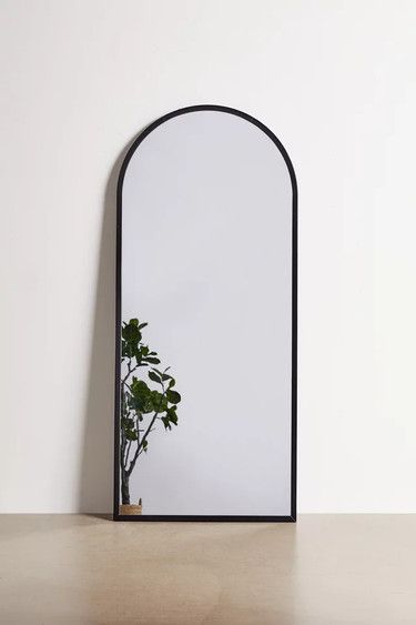 Ways to Incorporate Arches Into Your Home - Architectural, Furniture & More - Farmhouse Living Mirrors Urban Outfitters, Arc Mirror, Oversized Floor Mirror, White Oak Wood, Arch Mirror, Bohemian Bedroom Decor, Bohemian Interior, Rooms Reveal, Floor Mirror