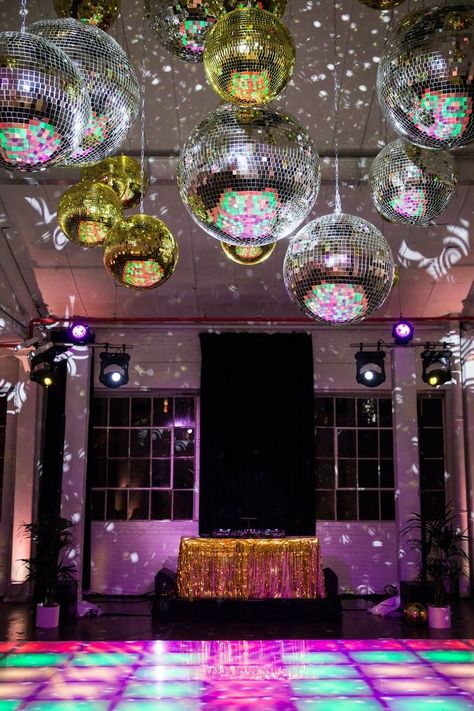 Theme Party Ideas for Your Next Event | All Out Event Rental Soul Train Party Decorations, Soul Train Party, Theme Party Ideas, Leather Cushions, Dance Rooms, Saturday Night Fever, Soul Train, Night Fever, Disco Dance