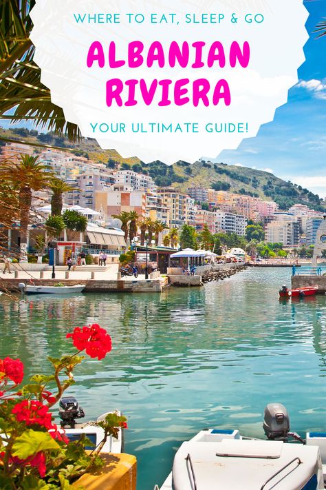 Albania Travel Blog: Here is your best guide to the Albanian Riviera. We cover what to do while you are there, plus where to sleep and eat. #AlbaniaTravel #AlbaniaRiviera #Hotels #AlbaniaCuisine #BalkansTravel  #TravelTips Albanian Riviera, Visit Albania, Albania Travel, Villa Apartment, Balkans Travel, Vietnam Travel Guide, Tirana Albania, The Balkans, House Villa