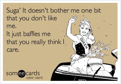 I Dont Like You, Don't Like Me, Shoe Fits, E Card, Ecards Funny, Someecards, I Care, True Stories, You Really