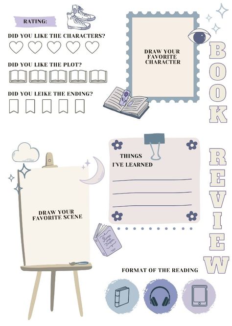 Book review page 3 digitalplannercommunity #sewingplanner #studyplanner Book Review Page, Reading Journal Printable, Digital Planner Ideas, Book Journaling, Notes Templates, Book Review Journal, Book Review Template, Book Reading Journal, Book Instagram