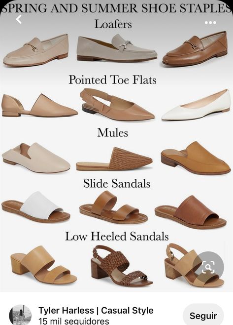 Summer Shoes Trends, Masala Tea, Chique Outfit, Vintage Pumps, Fashion Capsule Wardrobe, Fashion Vocabulary, Closed Toe Shoes, Elegante Casual, Fashion Capsule