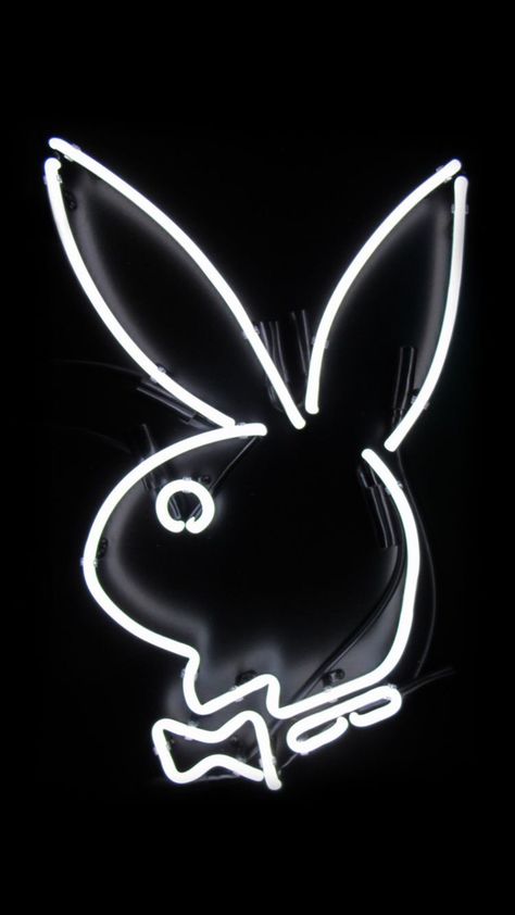 Playboy wallpaper Neon sign Black And White Photo Wall, Neon Wall Art, Black And White Picture Wall, Wallpaper Iphone Neon, Bunny Wallpaper, Neon Aesthetic, Neon Wallpaper, Picture Collage Wall, Iphone Wallpaper Tumblr Aesthetic