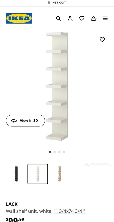 Shelves Ikea, Lack Shelf, Ikea Floating Shelves, Wall Shelf Unit, Tall Shelves, Teen Bedroom Decor, Shelf Unit, Teen Bedroom, Cozy Room