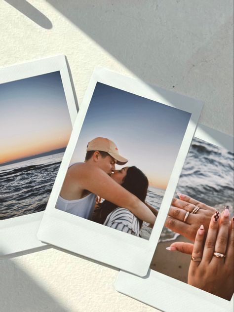 Boyfriend Polaroid, Polaroid Picture Ideas, Beach Boyfriend, Summer Aesthetic Beach, Boyfriend Instagram, Polaroid Picture, Nail Goals, Instax Photos, Summer Couples