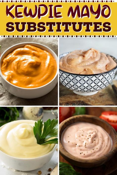 Kewpie Mayo Substitute, Homemade Kewpie Mayo, Kewpie Mayo Recipe, Japanese Mayonnaise Recipe, Mayo Substitute, Mayo Alternative, Japanese Mayonnaise, Unagi Sauce, Kewpie Mayo