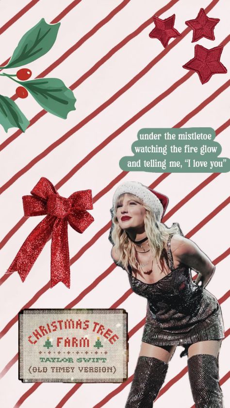 xmas taylor swift wallpaper!! 🎄 #taylorswift @taylornation13 #christmas #xmas #wallpaper Christmas Taylor Swift Wallpaper, Preppy Wallpaper Christmas, Taylor Swift Christmas Wallpaper, Wallpaper Taylor Swift, Taylor Swift Christmas, Swift Wallpaper, Wallpaper Christmas, Thanksgiving Wallpaper, Xmas Wallpaper