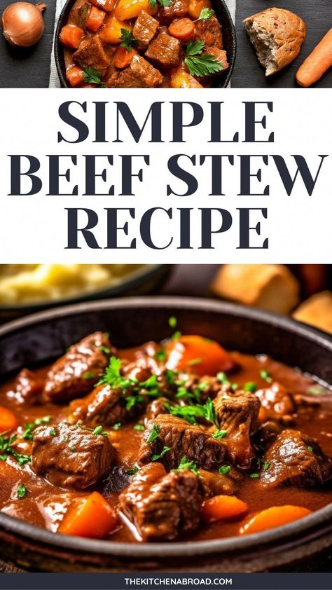 Embrace the simplicity of our beef stew recipes easy stove top, or experience the set-it-and-forget-it convenience of a beef stew recipe crockpot slow cooker. It's the ultimate comfort food for any day. #GourmetSoupCreations Stews Recipes Stove Top, Best Ever Slow Cooker Beef Stew, Fall Crockpot Recipes Beef Stew, Southern Beef Stew Stove Top, Stove Top Stew Recipes, Easy Crockpot Beef Stew Simple, Beef Stew And Gravy, Rustic Beef Stew Recipe, Beef Stew For One