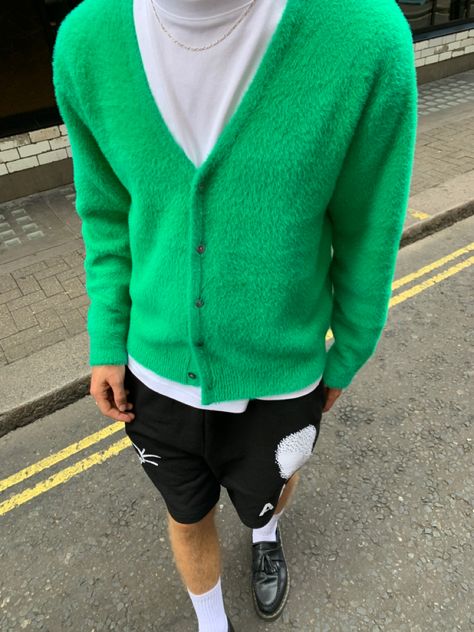 Stussy cardigan, green, mohair, dr martens, loafers Stussy Cardigan, Loafer Fits, Martens Loafers, Dr Martens Loafers, Cardigan Green, Dr. Martens, Loafers, Green, On Instagram