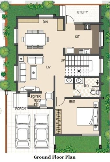 Readymade Floor Plans | Readymade House Design | Readymade House Map | Readymade Home Plan Duplex House Plans Modern, 30x50 House Plans, Budget House Plans, West Facing House, 20x40 House Plans, 30x40 House Plans, Duplex Floor Plans, 2bhk House Plan, Bungalow Floor Plans