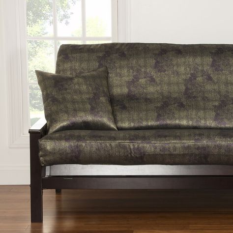 Box Cushion Futon Slipcover Futon Cover, Futon Slipcover, Fish Home, Contemporary Pattern, Futon Covers, Recliner Slipcover, Loveseat Slipcovers, Armchair Slipcover, Iridescent Green