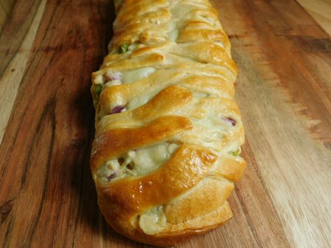 Chicken philly croissant loaf - Drizzle Me Skinny!Drizzle Me Skinny! Croissant Loaf, Ww Dinners, Points Plus Recipes, Ww Dinner, Pound Dropper, Chicken Philly, Weigh Watchers, Ww Food, Ww Meals