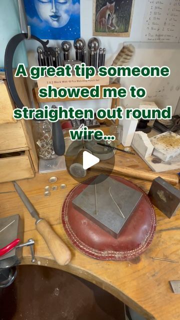 How To Make Wire Jewelry, Wire Crafts For Beginners, Silversmithing Tutorials, Metal Tutorial, Jewellery Tools, Wire Wrapping Tools, Wire Jig, Wire Bending, Wire Projects