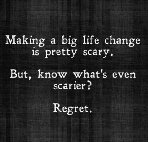 Better to try than regret never knowing what if... Quote Of The Week, Life Change, Life Quotes Love, Visual Statements, E Card, Quotable Quotes, Move On, A Quote, True Words