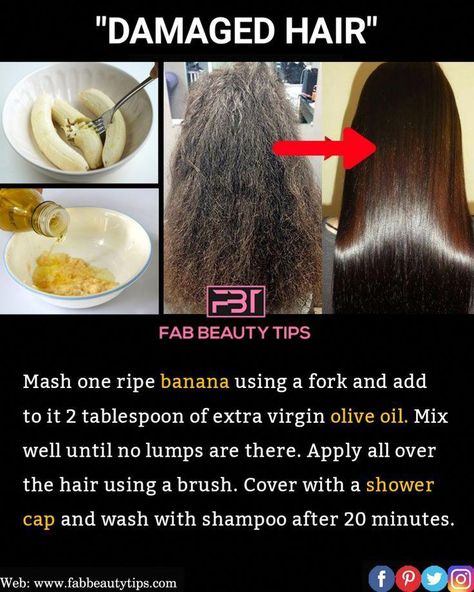 How To Have Thicker Hair, Homemade Hair Growth Serum, Banana Hair Mask, Regrow Hair Naturally, Stop Hair Breakage, How To Grow Your Hair Faster, Banana For Hair, Hair Growing Tips, Frizz Free Hair