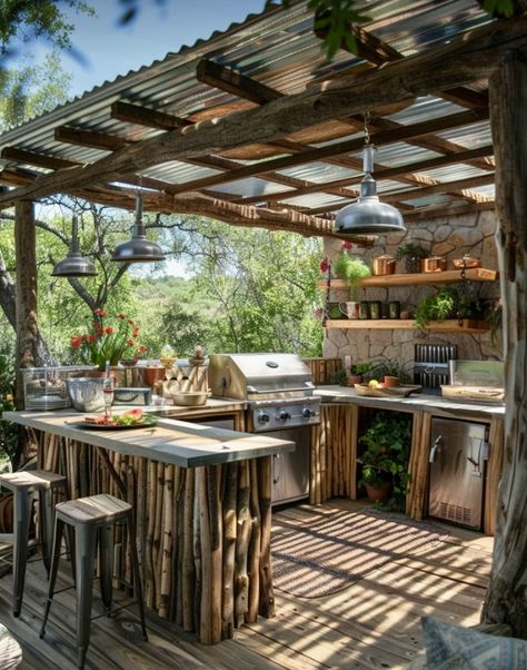 Diy outdoor kitchen