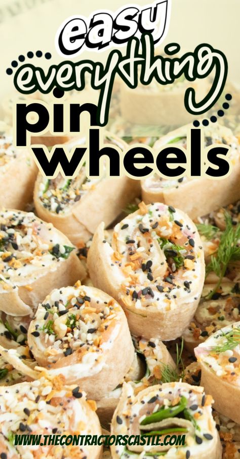 Smoked Salmon Pinwheels, Salmon Pinwheels, Baked Appetizers, Pin Wheels, Spicy Crab, Pinwheel Appetizers, Everything Bagel Seasoning, Summer Magic, Marinated Mushrooms