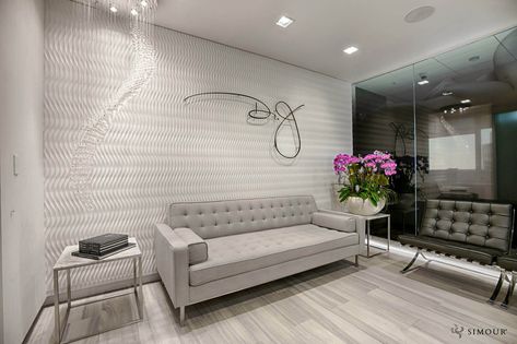 “Glamour is back, but with a minimalist touch.” – Gianni Versace Plastic Surgery offices are designing for wellness, well-being, beauty, […] Surgery Inspiration, Waiting Room Design, Medical Office Decor, Clinic Interior, Office Waiting Rooms, Medical Office Design, Dental Office Decor, Dental Design, Clinic Interior Design