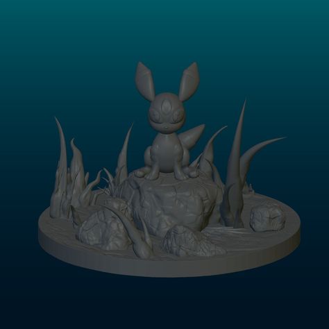 Fanart Umbreon near to the river. The base was Sculpted this in nomad sculpt for ipad and the refinement for 3d print was done in Zbrush for Ipad. This was my first commision of concept art, 3d sculpt and 3d print for a gift in the children's day. #nomadsculpt #3dart #zbrush #art #pokemon #pokemonfanart #anime #fanart #3d #umbreon #eevolution #nomad3dsculpting #zbrush #zbrushipad Nomad Sculpt, Art Pokemon, Children's Day, Pokemon Fan Art, Art 3d, Child Day, Zbrush, The River, 3d Art