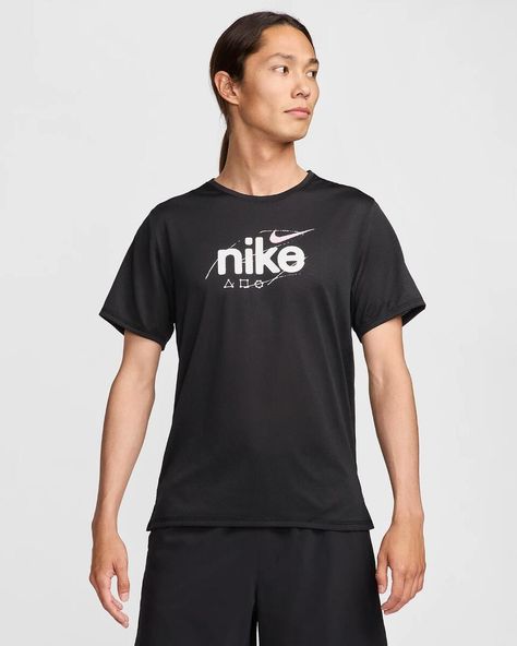 I just added a new item to eBay, Nike Dri-FIT Miler D.Y.E. Men's Short-Sleeve Running Top - Black/Pink / XXL! #eBay #eBaySeller Running Tops, Ebay Seller, Nike Dri Fit, Men Short Sleeve, Your Skin, Dri Fit, Black Pink, Technology, Running