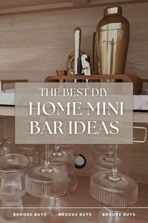 Looking for unique home mini bar ideas? Dive into creative tips and stylish decor. Whether you prefer a modern aesthetic or DIY projects, we've got it all. Check out essential items and Amazon finds to perfect your setup. Elevate your home decor with these must-have Amazon favorites. Learn more today! Bar Essentials Home, Home Mini Bar Ideas, Mini Bar Ideas, Bookshelf Bar, Home Mini Bar, Mini Bar At Home, Bartender Set, Home Bar Essentials, Home Bar Setup