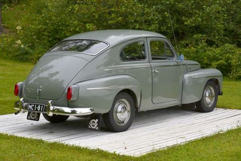 Impressive Factory Style Restoration: 1960 Volvo PV544 | Bring a Trailer Volvo Pv544, Volvo Amazon, Project Cars, Future Cars, Volvo Cars, Import Cars, Future Car, Classic Cars Online, Car Wheels